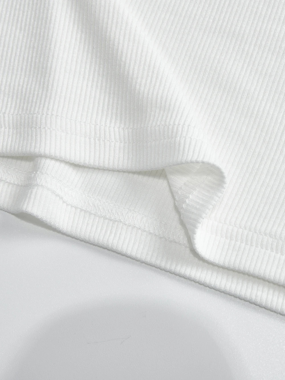 Los Angeles Print Ribbed Knit Tank Vest