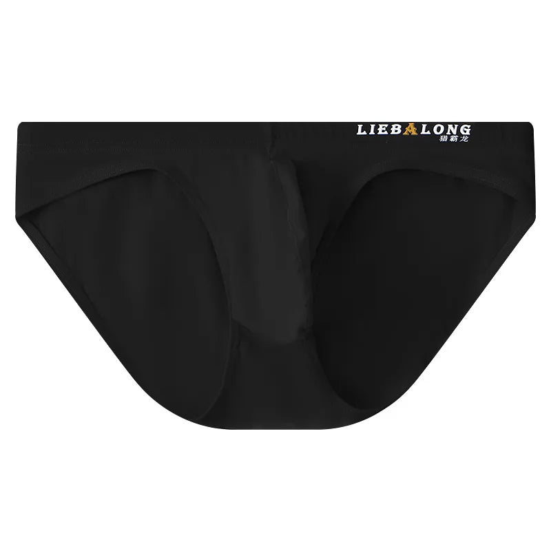 Men's Sexy Cotton Briefs – Seamless Low Rise