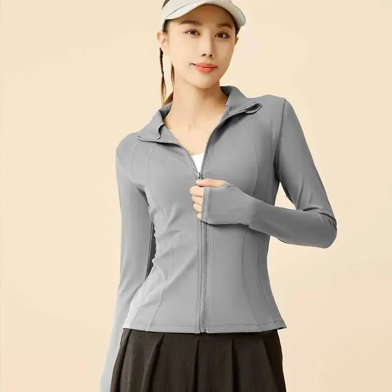 سترة رياضية نسائية للحماية من الأشعة فوق البنفسجية