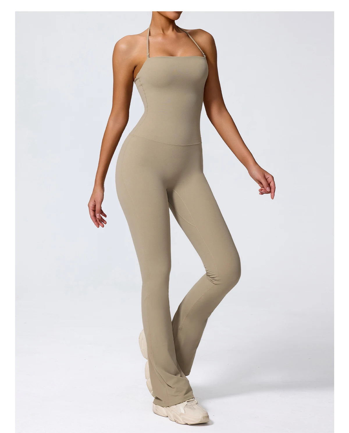Elevate Backless Active Jumpsuit
