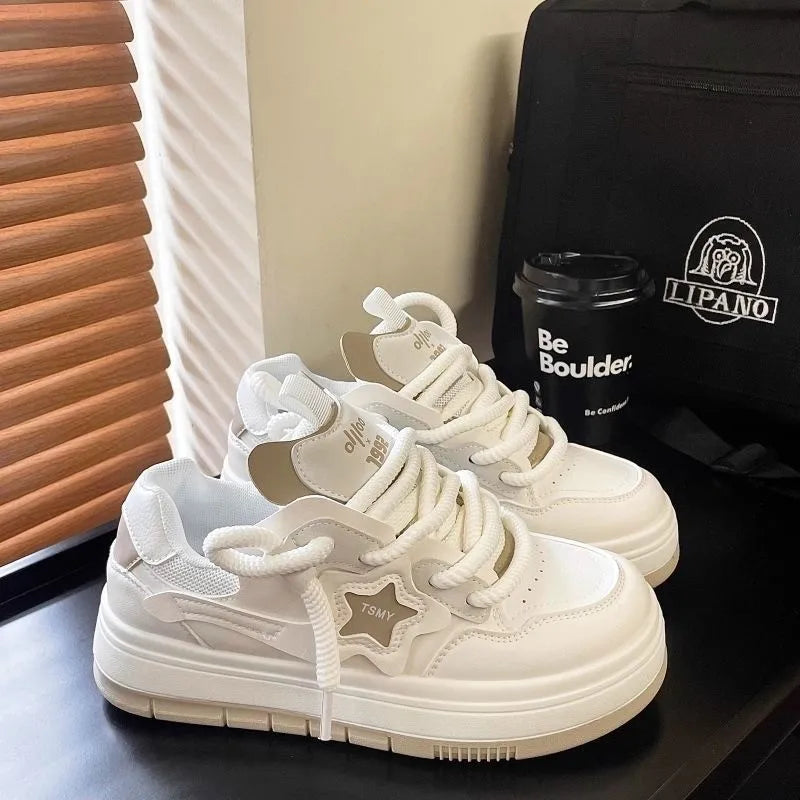 أحذية لوفر عصرية بنعل سميك - أسلوب رياضي 2025