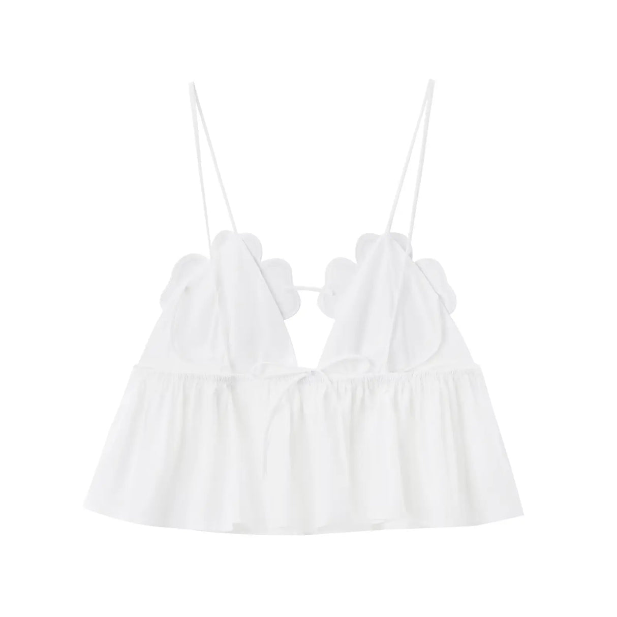 Rhinestone Backless Cami