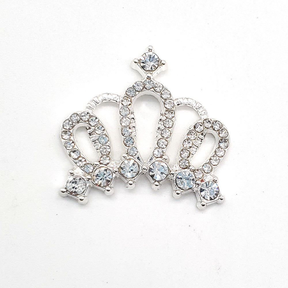 Women Bling Shoe Charms Crystal Chain Jewelry