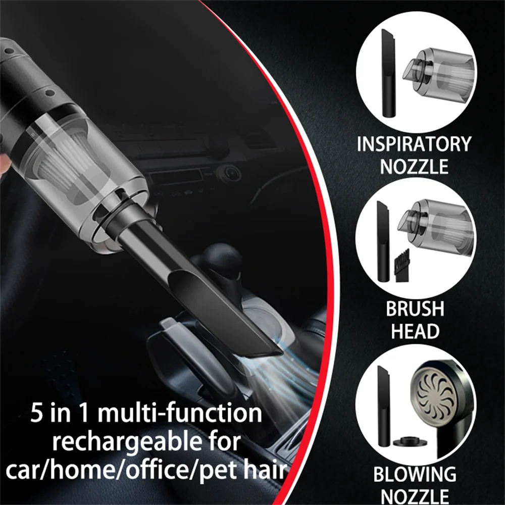 Portable Mini Car Vacuum Cleaner