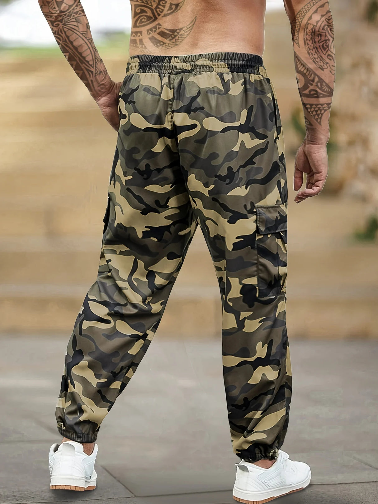 CamoEdge™ Men’s Trendy Camo Cargo Pants