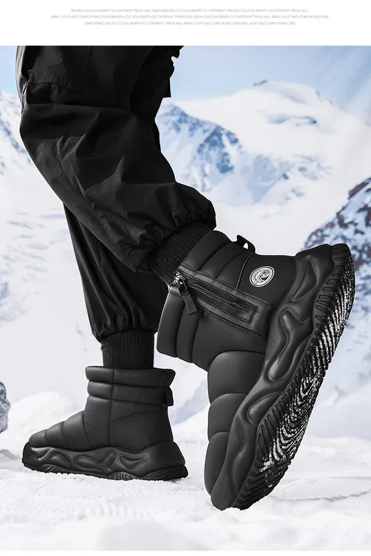 أحذية مطاطية قصيرة مقاومة للماء للنساء