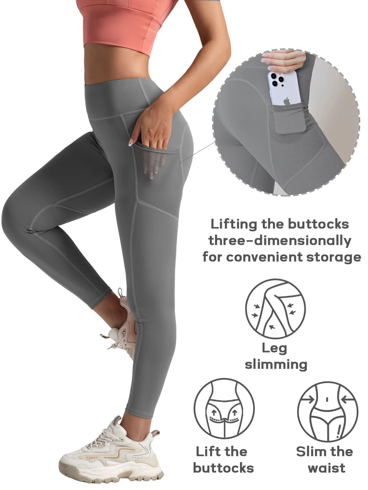 Women's High Waisted Yoga Leggings