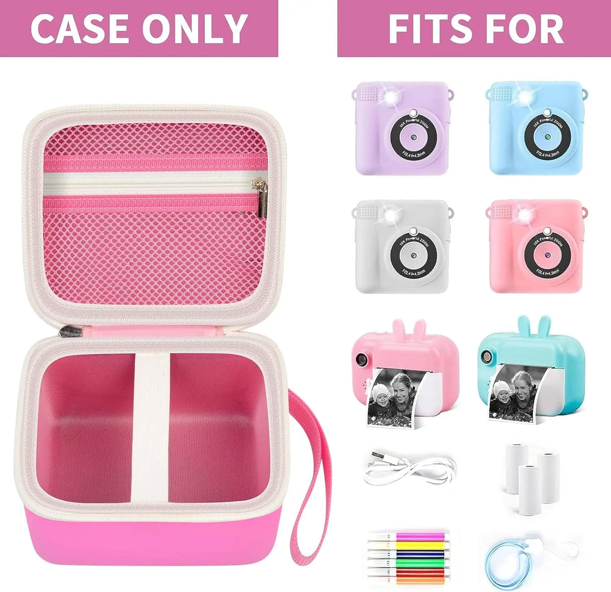 Kids Camera Storage Case