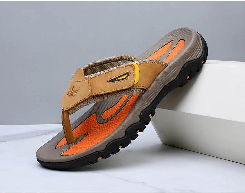 Heritage Leather Beach Sandals