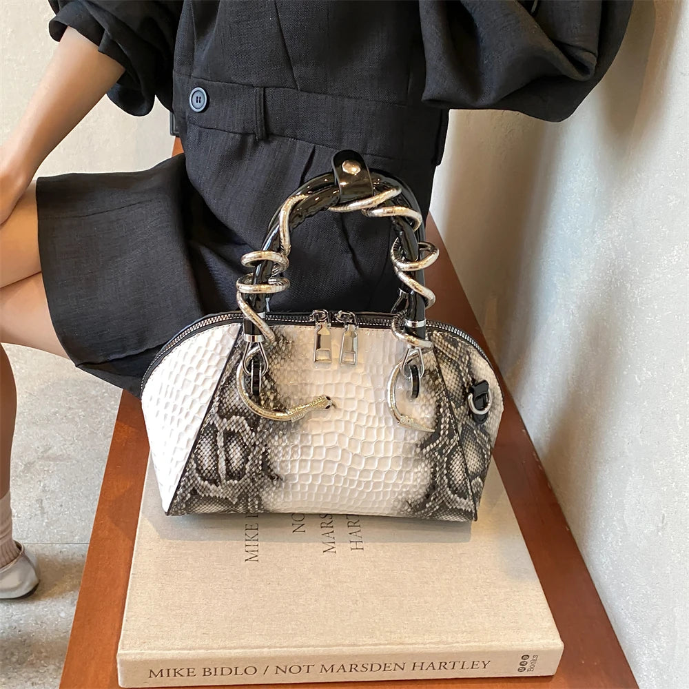 Crocodile Shell Handbag