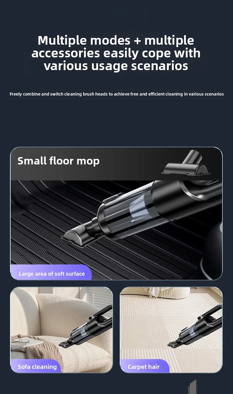 17000Pa Portable Car Vacuum Cleaner
