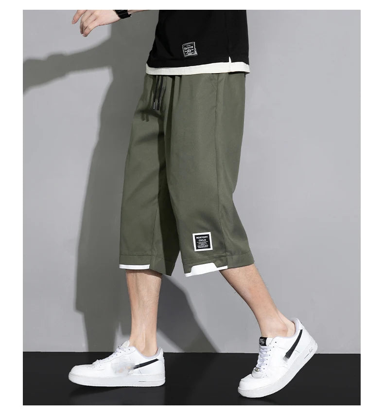 Plus Size Men's Loose Cargo Shorts – Summer Trendy