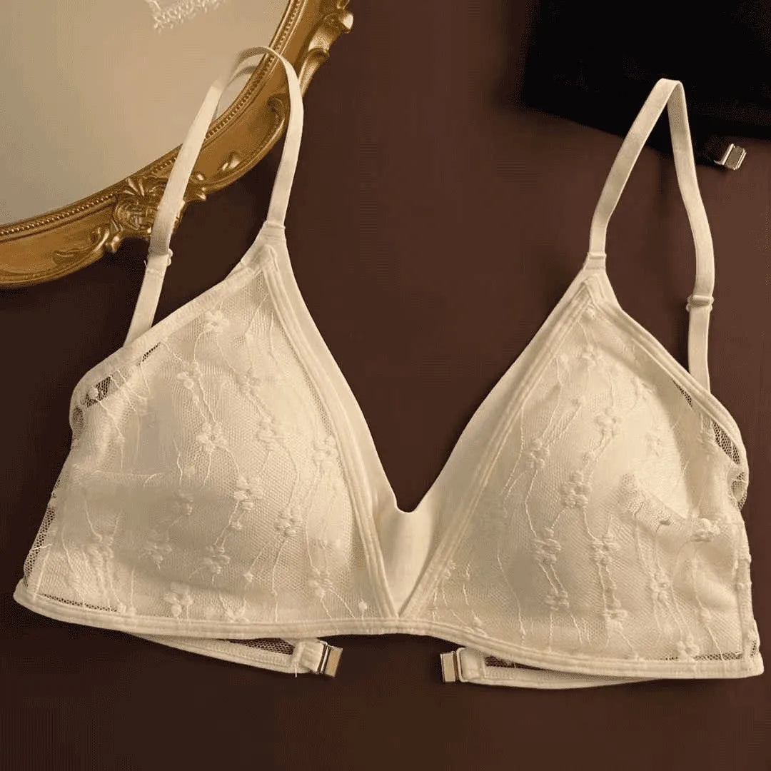 Seamless Lace Bra