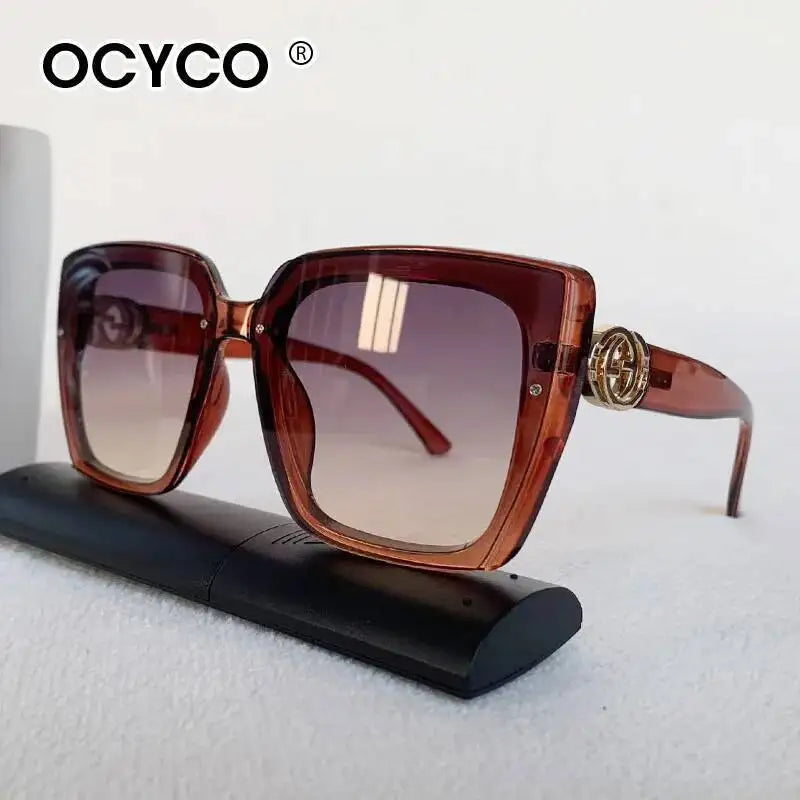 Premium Oversized Square Sunglasses for Women & Men