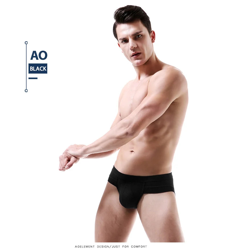 Men's Modal Briefs – Low Waist Sport Pocket