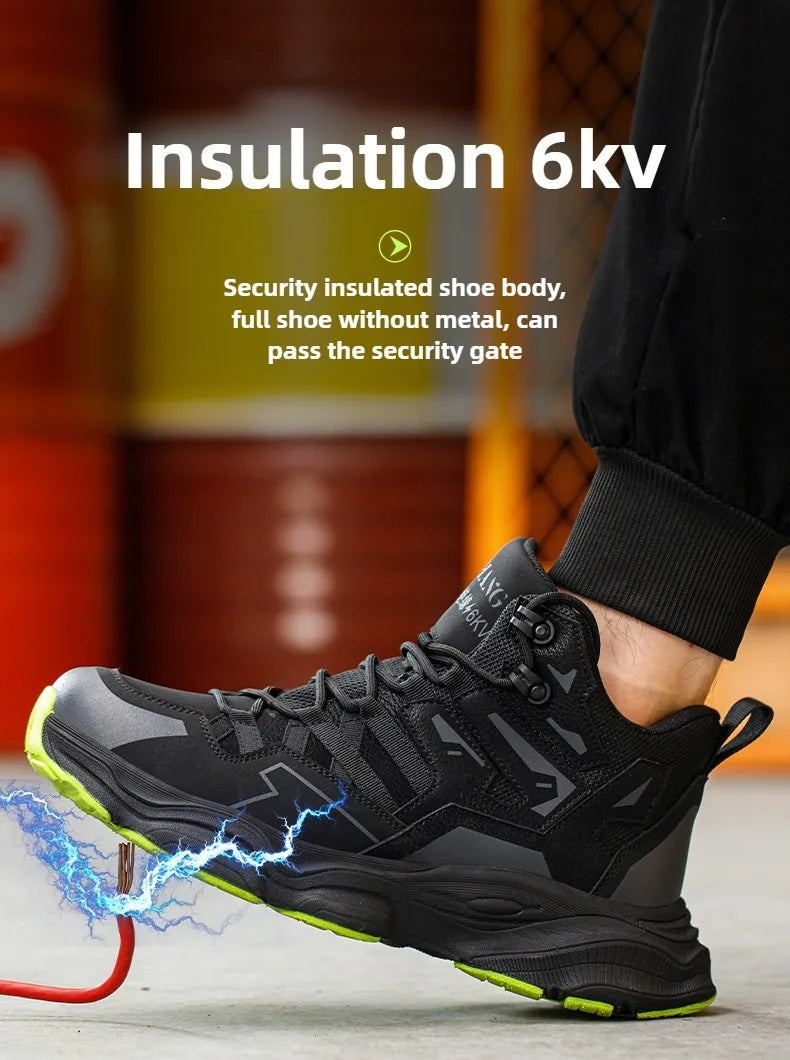 Women Safety Boots Lightweight Protective Shoes