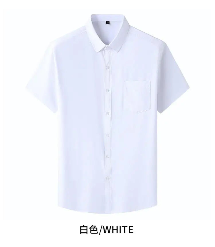 Men Plus Size Work Shirt