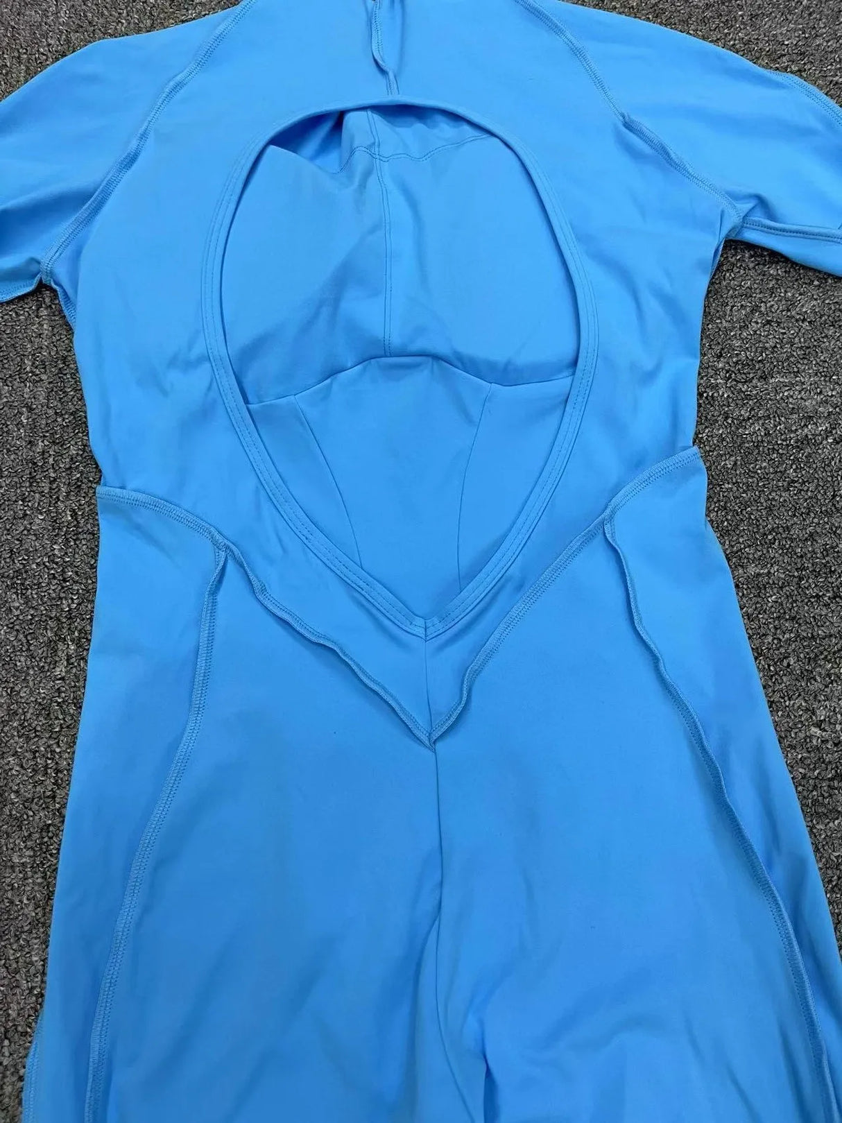 Women Backless Yoga Jumpsuit