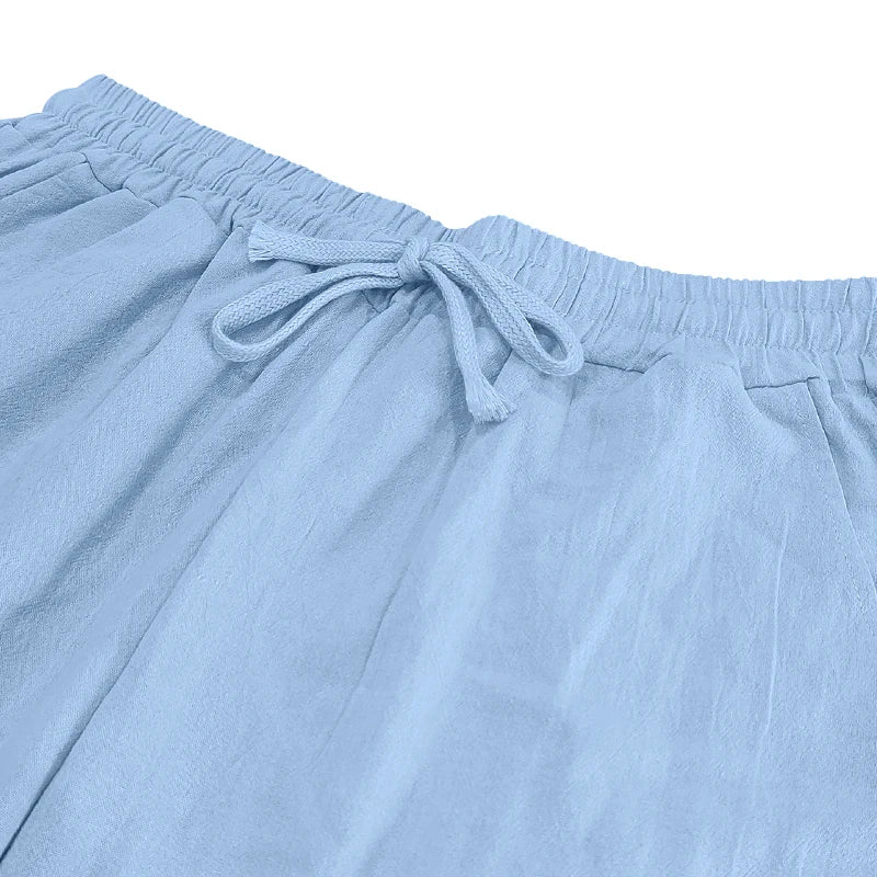 Men Cotton Linen Pants