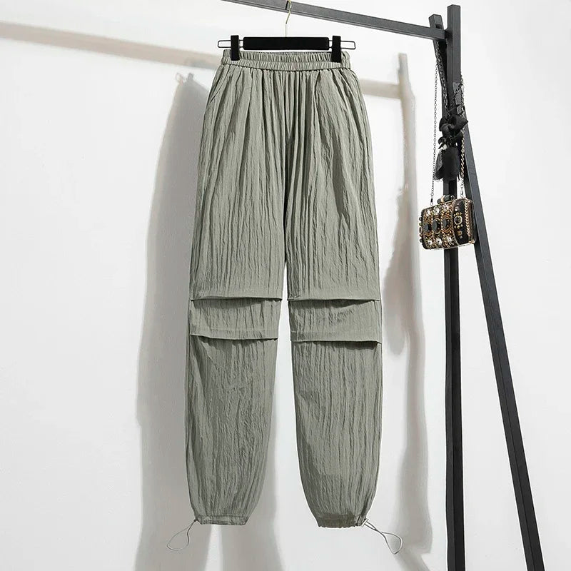Women’s 2025 Plus Size Cargo Pants