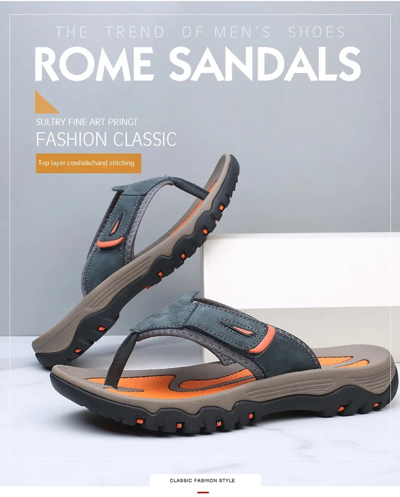 Heritage Leather Beach Sandals