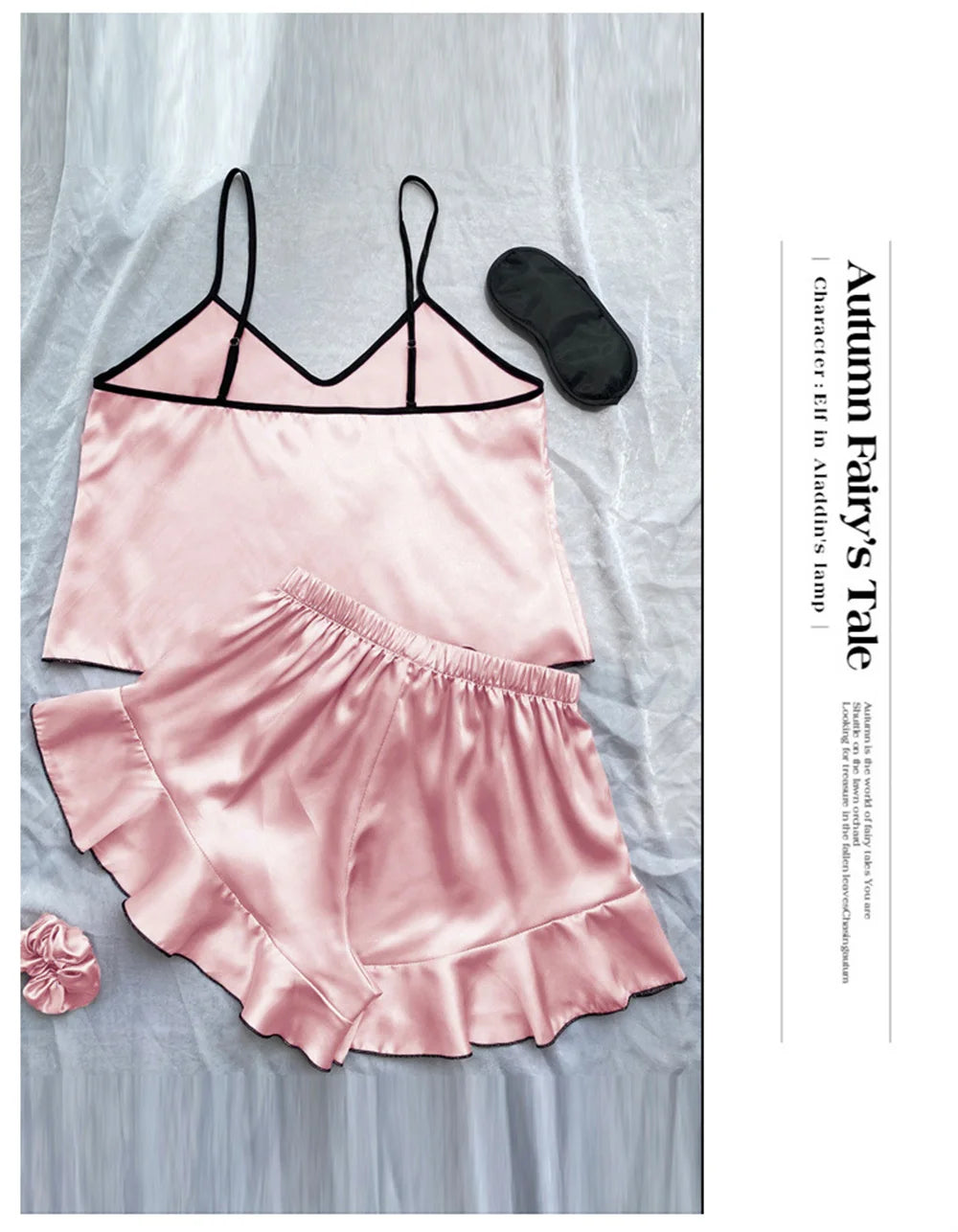 Women's Satin Pajama Set