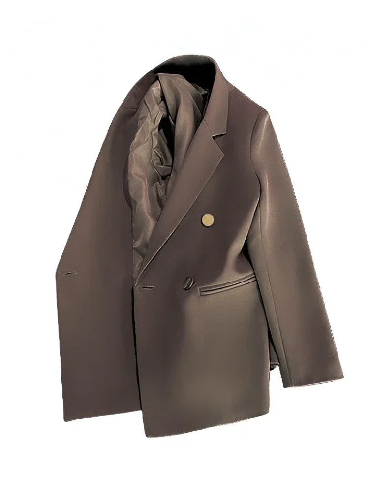 SilhouetteFit™ – Slim Blazer (Korean Fashion, Office-Ready Slimming Design)