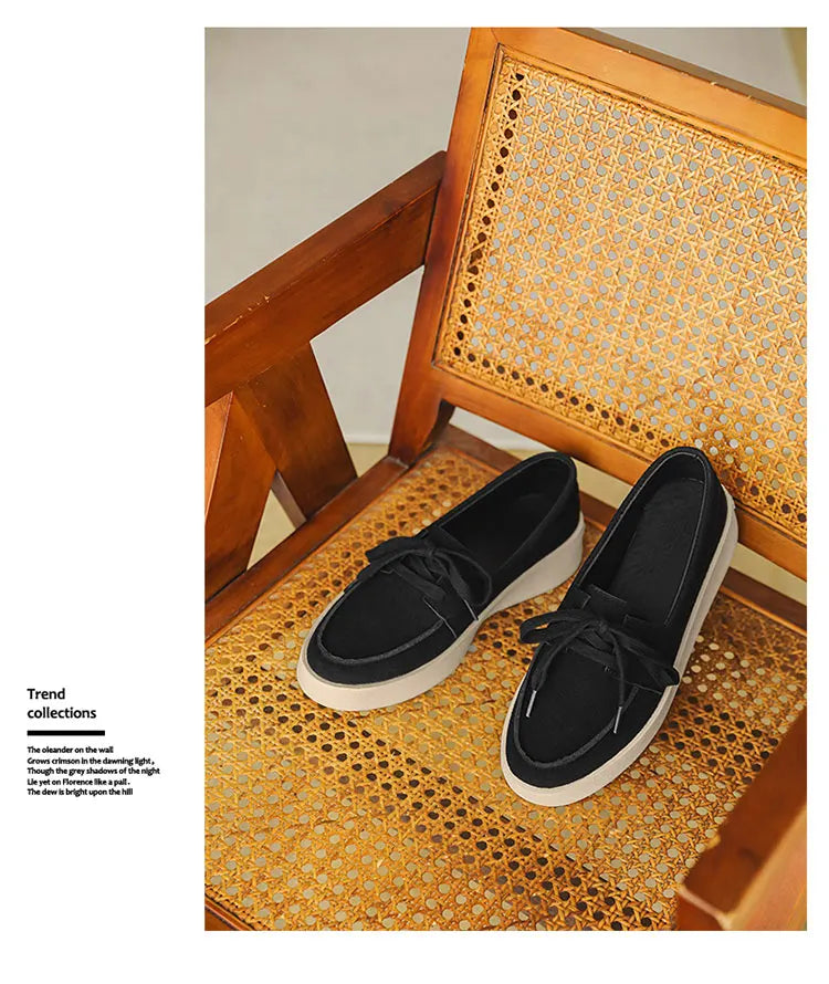 Men Suede Lightweight Driving Loafers