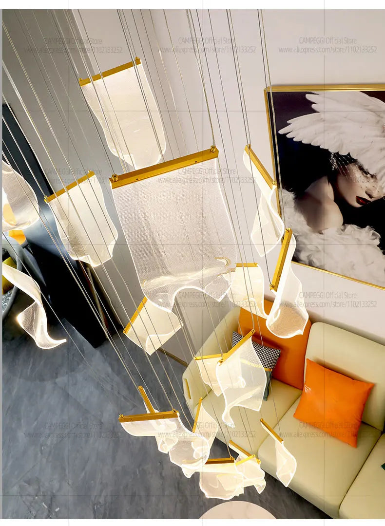 Modern LED Chandelier Pendant Lamp