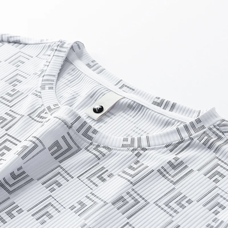 طقم رياضي صيفي للرجال بمقاسات كبيرة