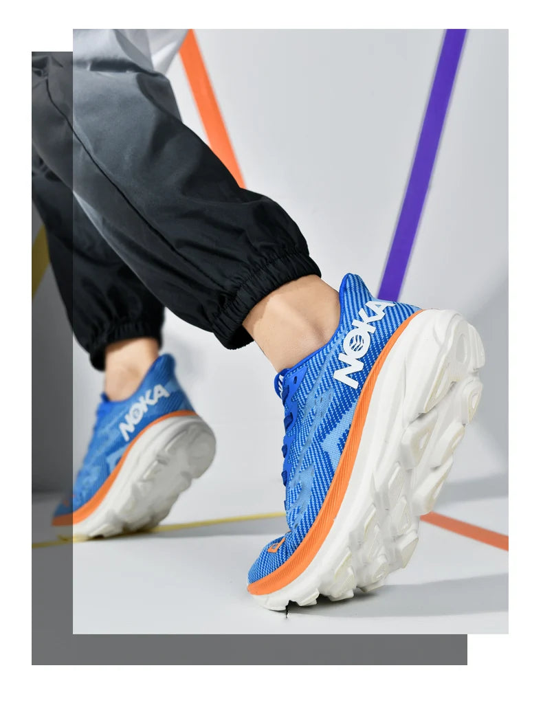 حذاء رياضي رجالي للجري مزود بوسادة هوائية