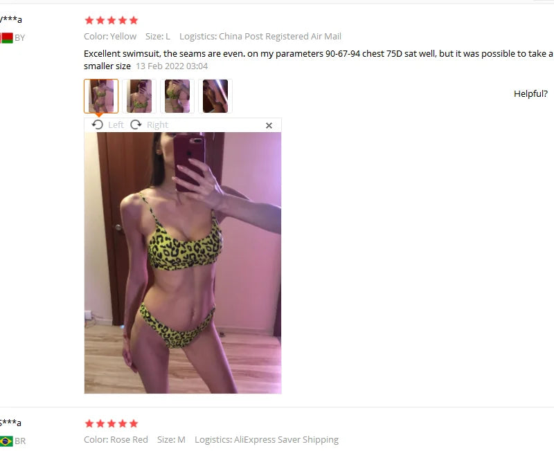 Leopard Push-Up Bikini