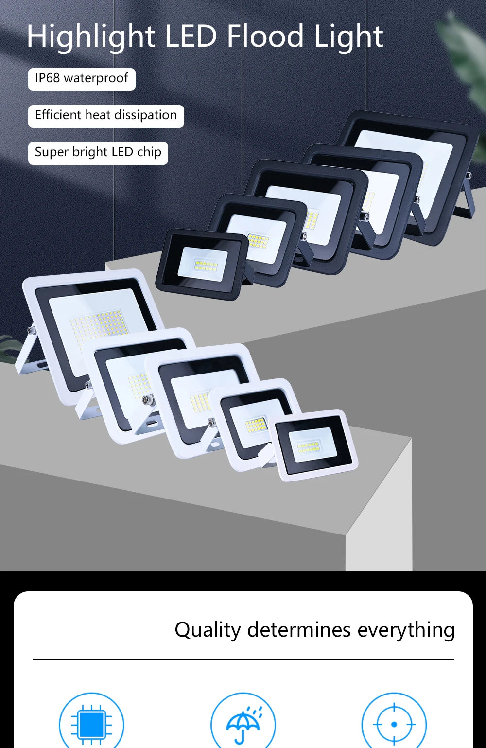 LED Waterproof Outdoor Flood Light