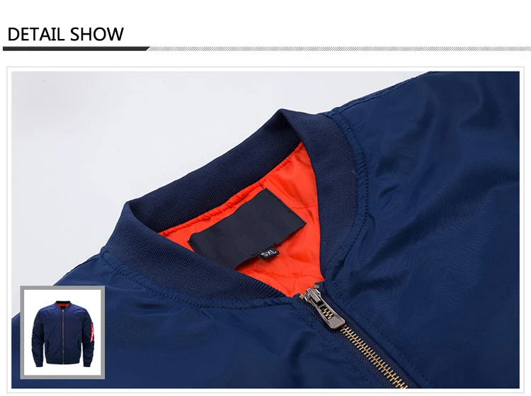 جاكيت باركا مبطن للرجال بمقاسات كبيرة