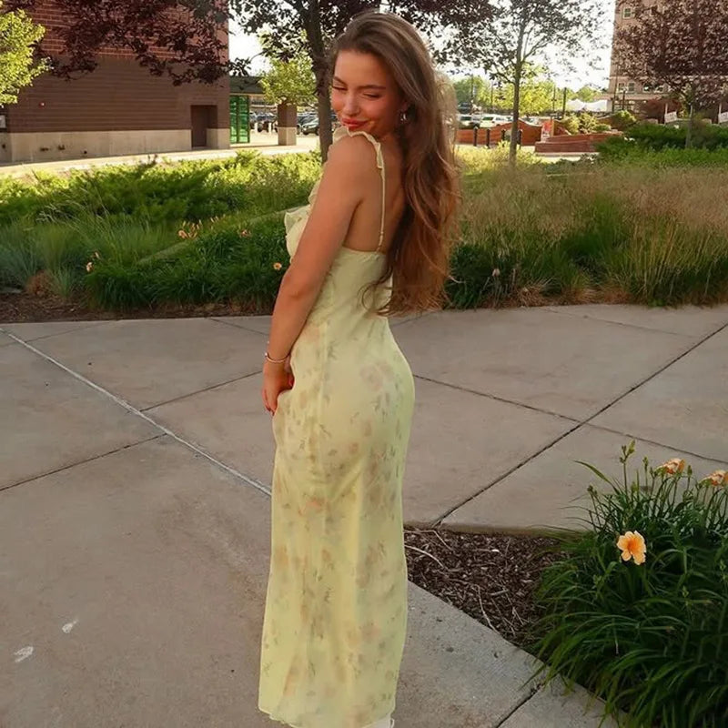 Women V Neck Lace Bodycon Dress