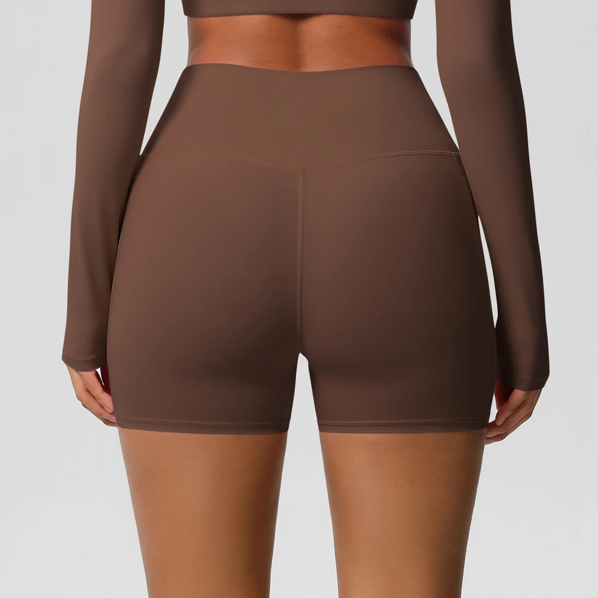 Women's Pocketed Fitness Yoga Shorts