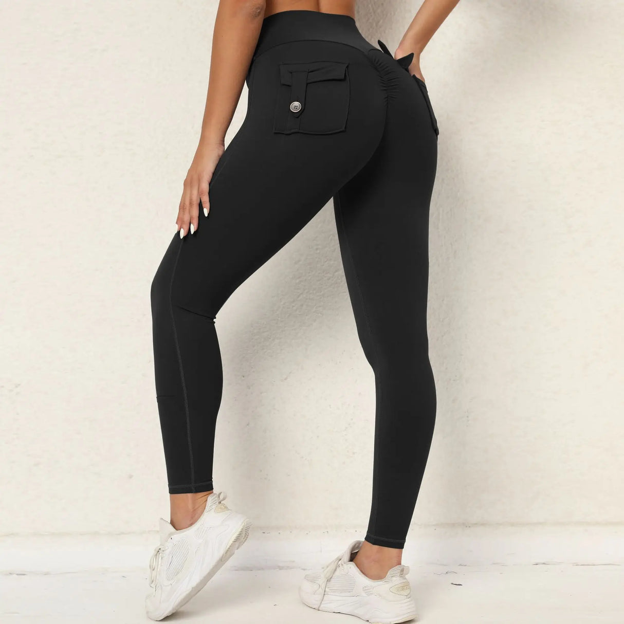 High Waist Push-Up Women's Yoga Pants – Sexy Pocket Workout Leggings