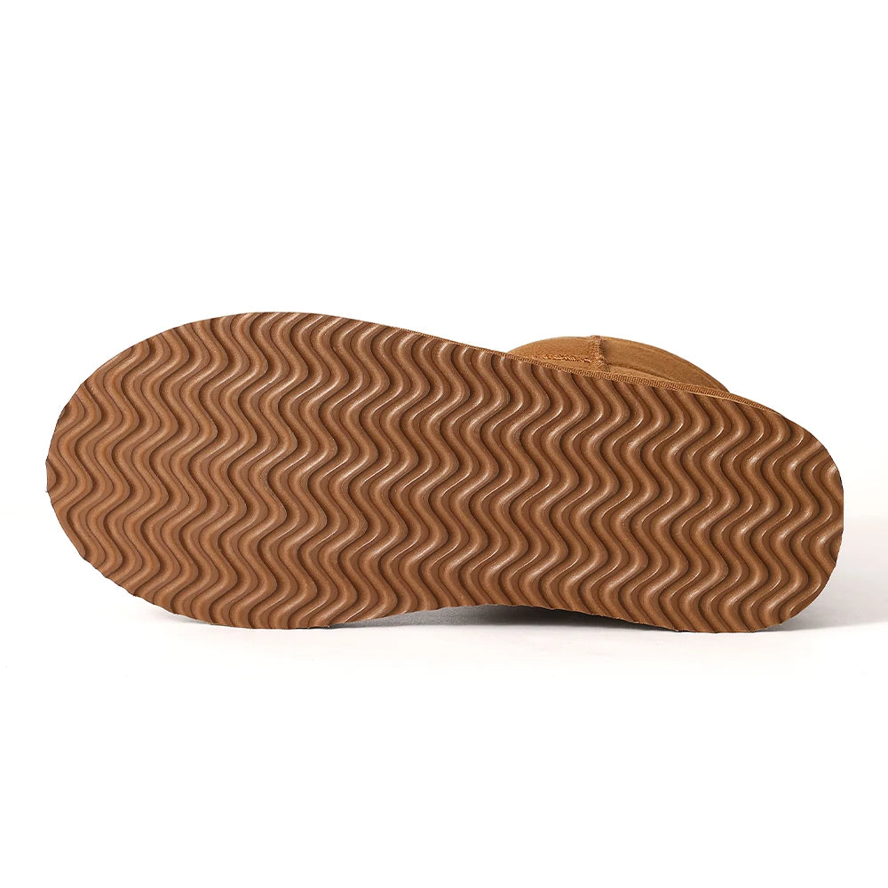 Evshine Memory Foam Ankle Boots – Waterproof Winter Snow Boots