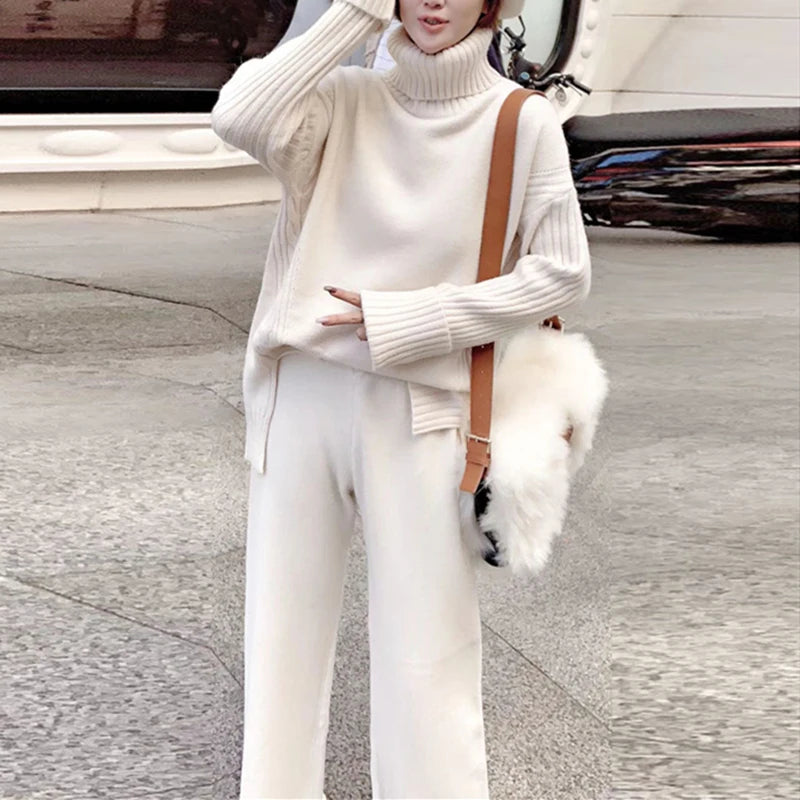 Women's Knit Sweater Set