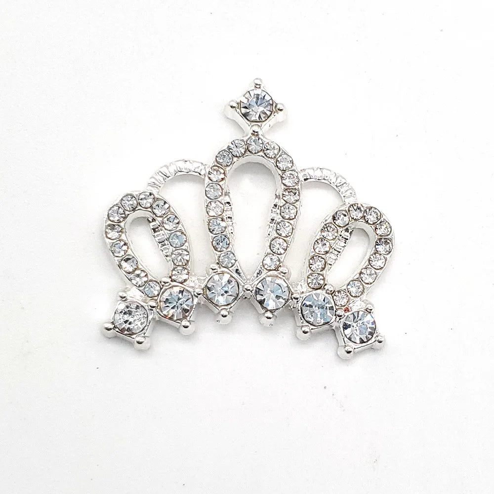 Women Bling Shoe Charms Crystal Chain Jewelry