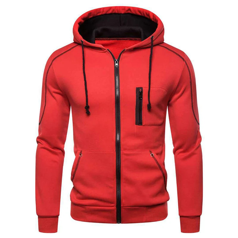Men's Fleece Zip-Up Hoodie