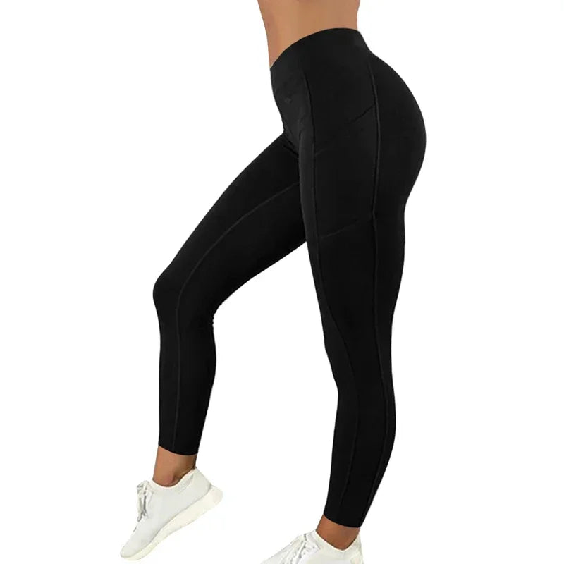 Women Pocketed Gym Yoga Leggings