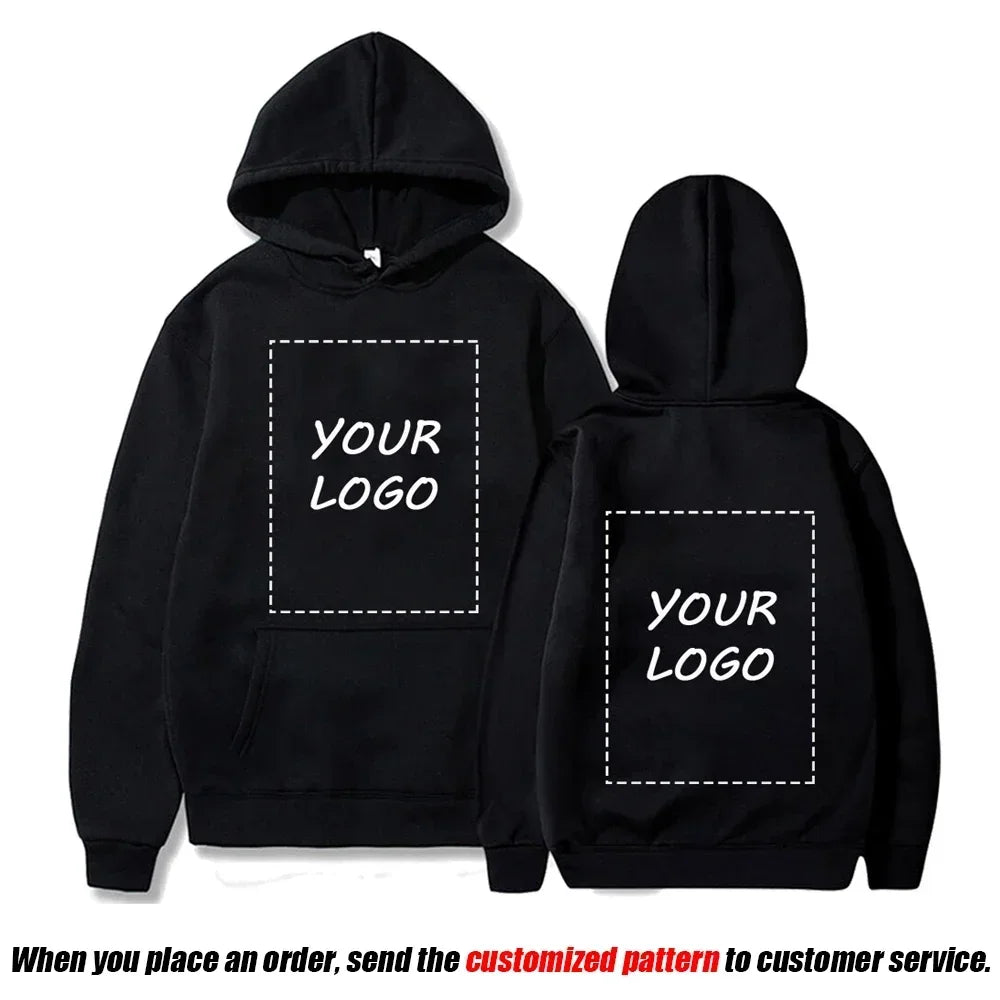 Men Custom Logo Hoodie