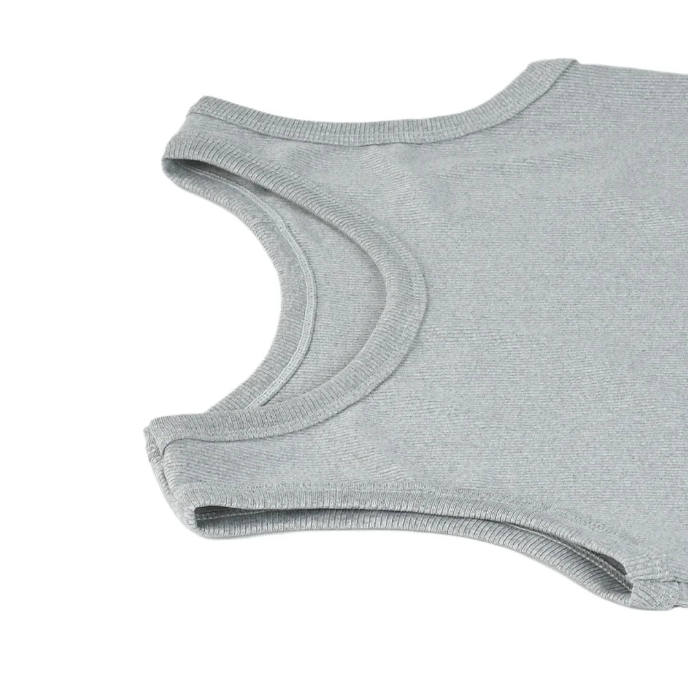 SlipFit™ Anti-Slip Invisible Cami in gray, featuring a lightweight and slimming design for summer comfort.