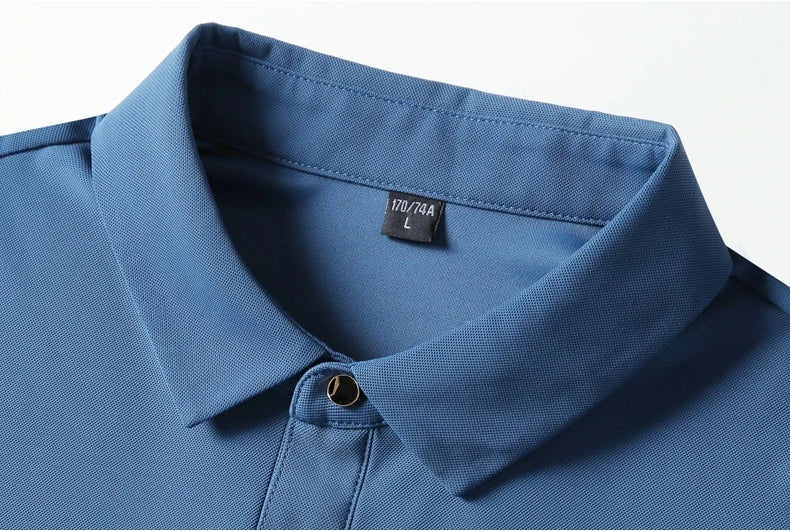 قميص بولو رجالي سريع الجفاف ومقاس كبير