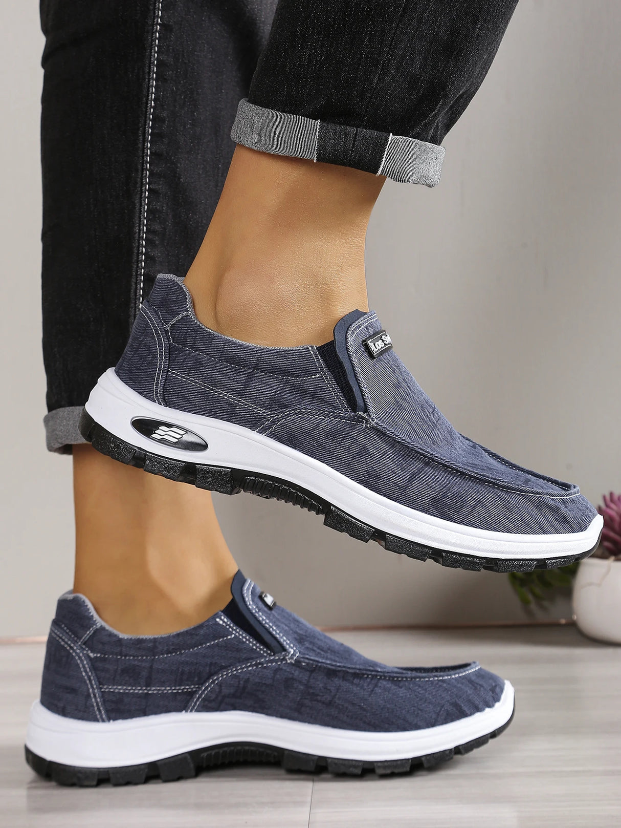 Men Fabric Casual Canvas Sneakers