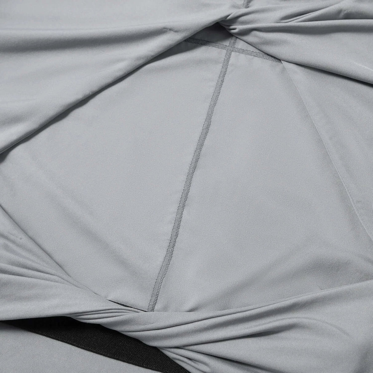 بلوزة يوغا نسائية مفتوحة الظهر بأكمام طويلة