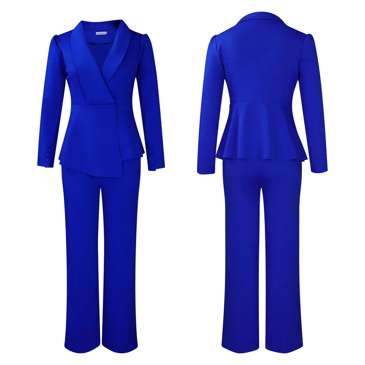 Women Plus Size Long Sleeve Pants Set