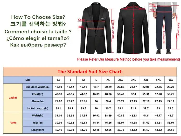 بدلة شتوية رجالية من قماش مخملي من قطعتين