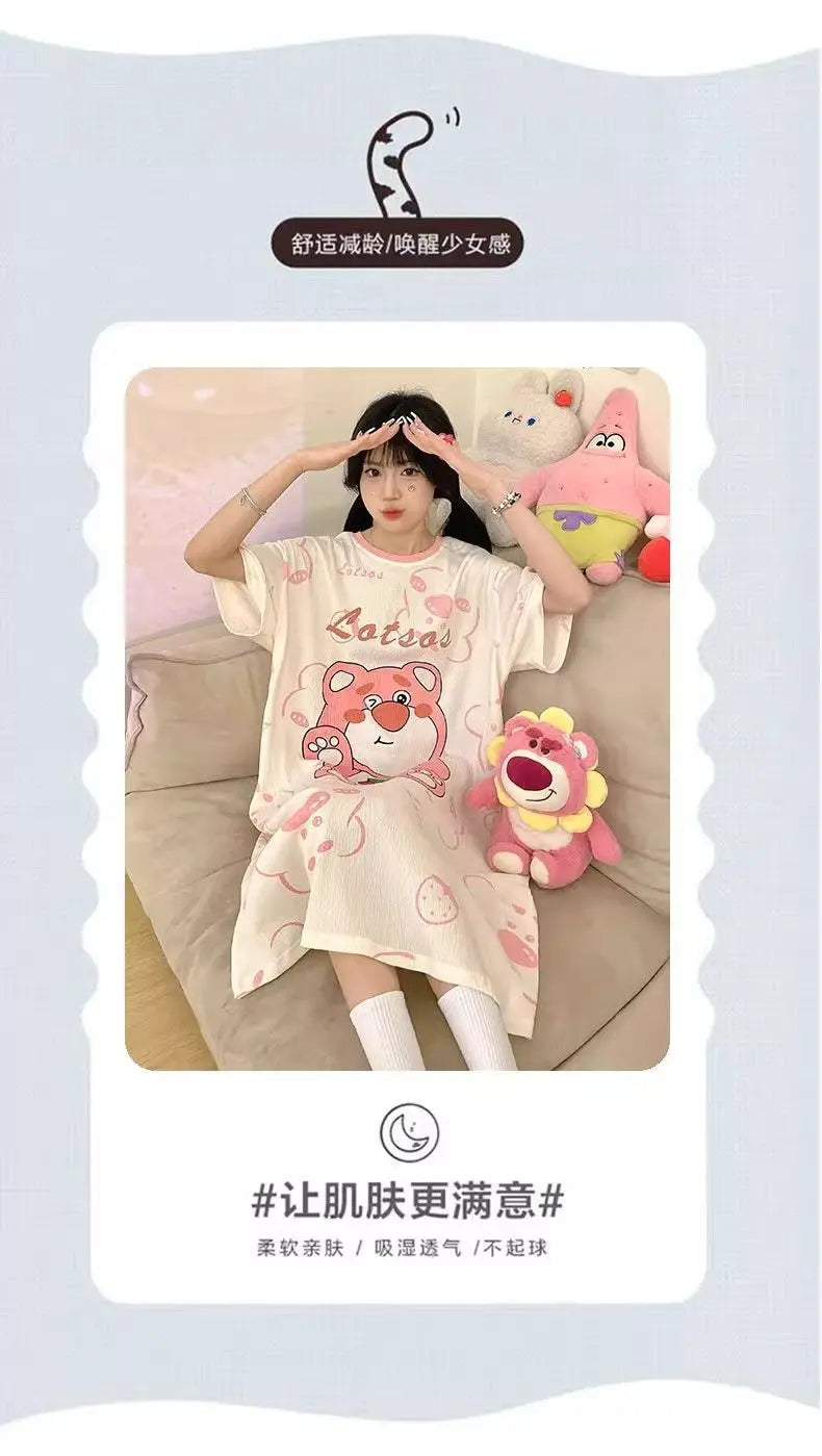 Sanrio Kuromi Cute Pajamas Cosplay Costume